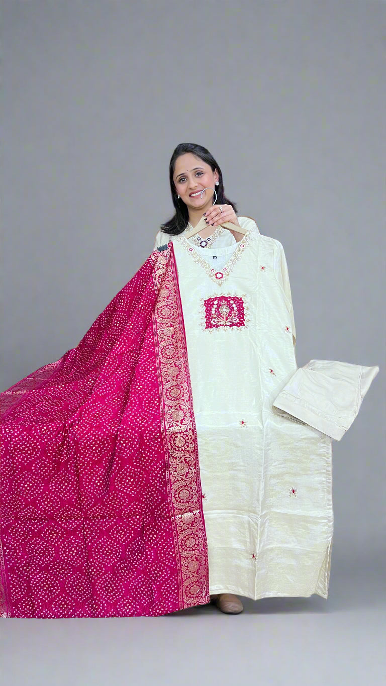 ariya hand embroidered suit