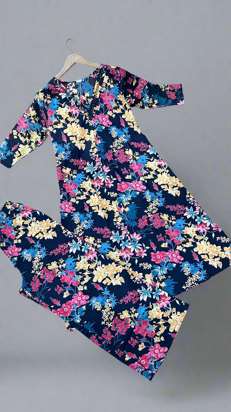 avni pure cotton cord set