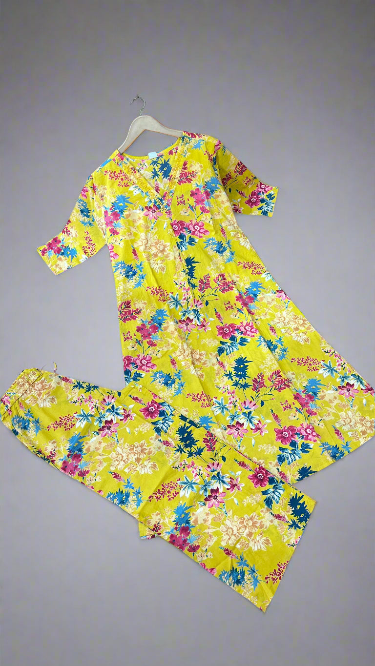 avni pure cotton cord set