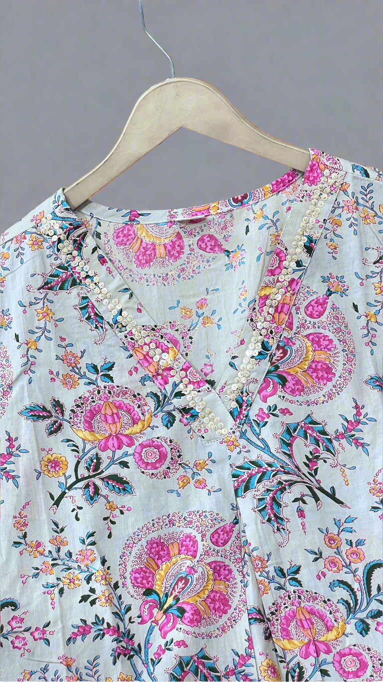 avni pure cotton cord set