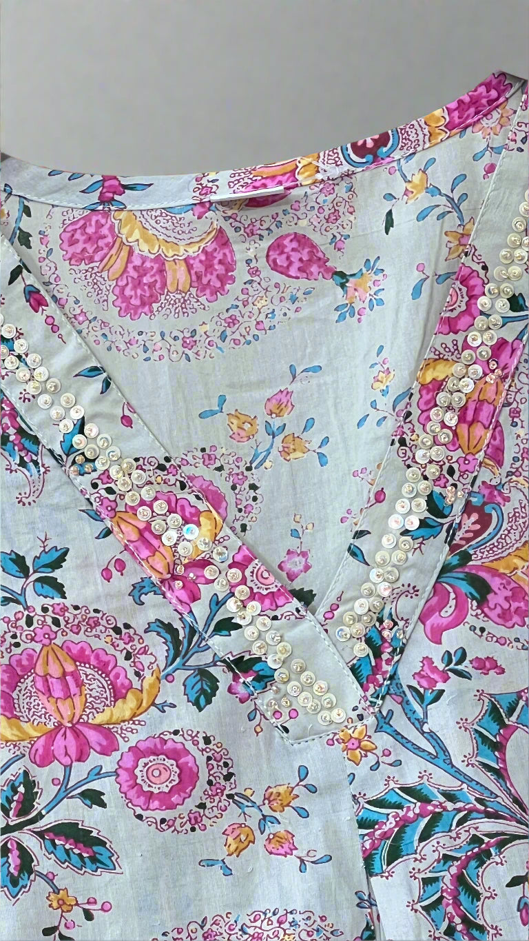 avni pure cotton cord set