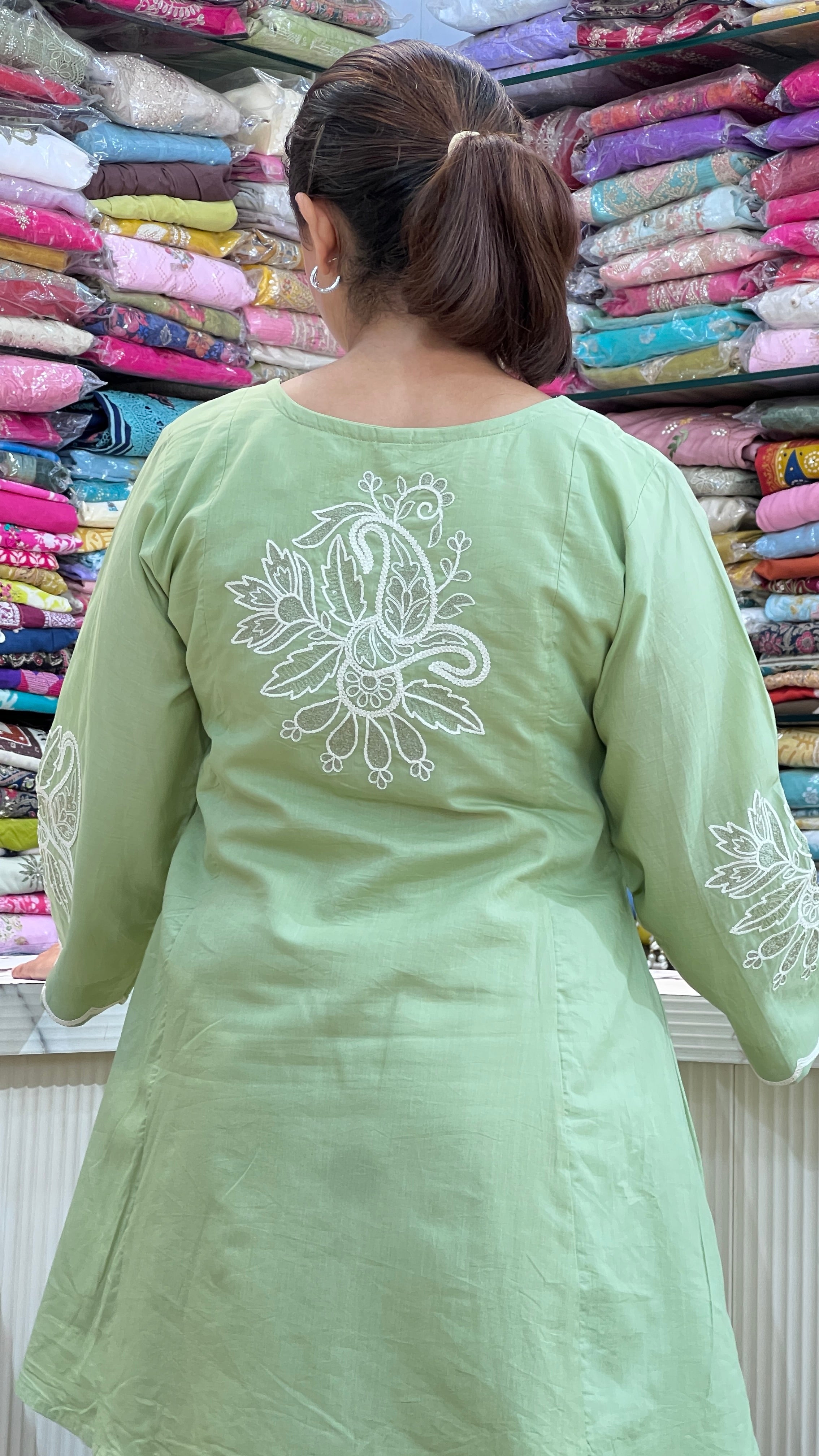 Cotton sharara cord set ( tj 27167 )