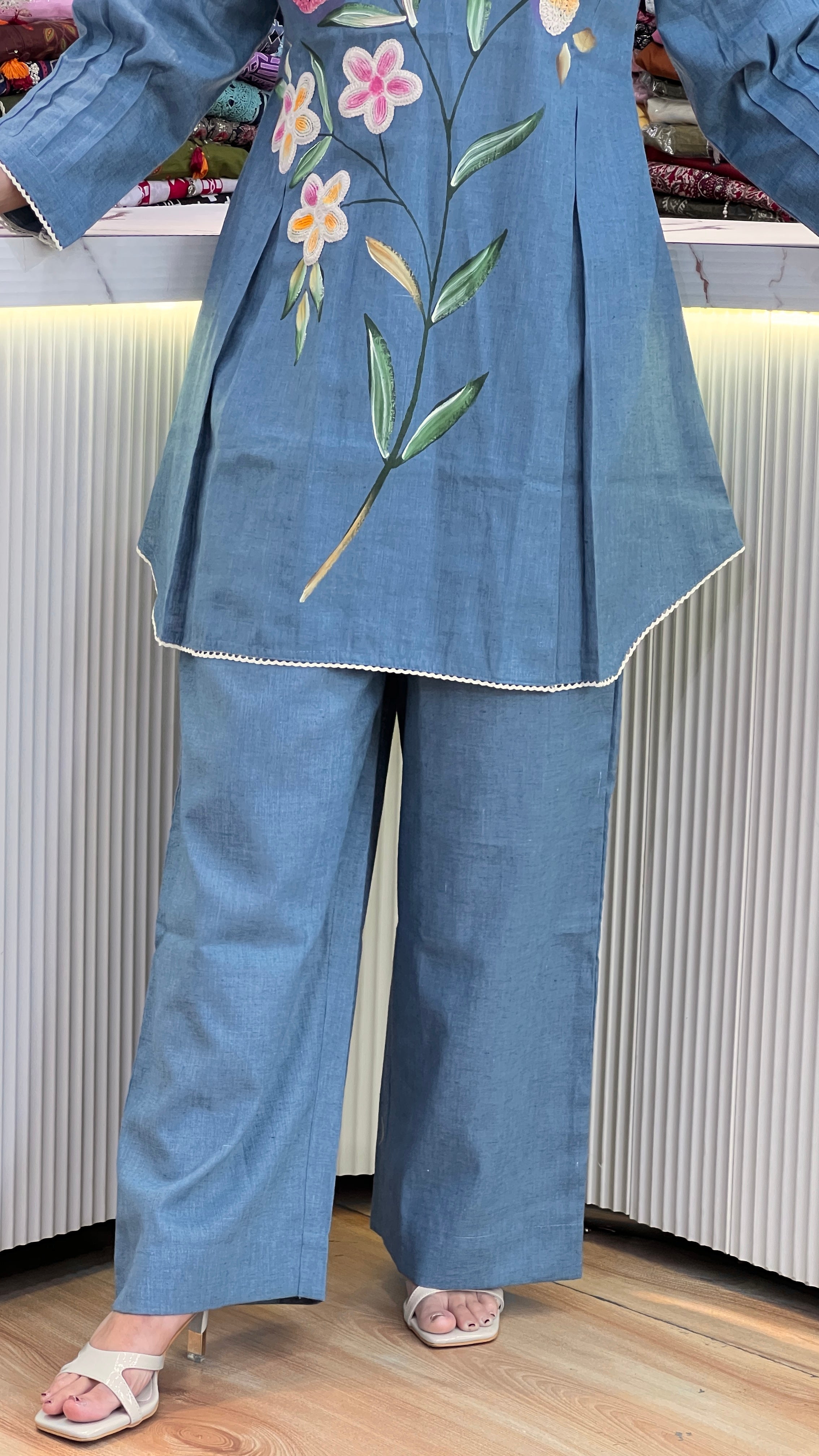 Pure cotton designer cord set ( tj 27267 )
