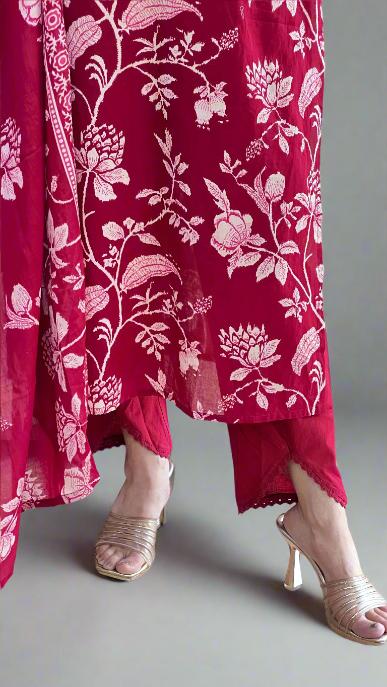 Ahana cotton suit (without sleeves)