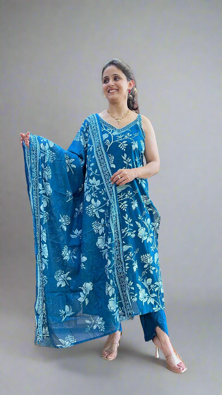 Ahana cotton suit (without sleeves)