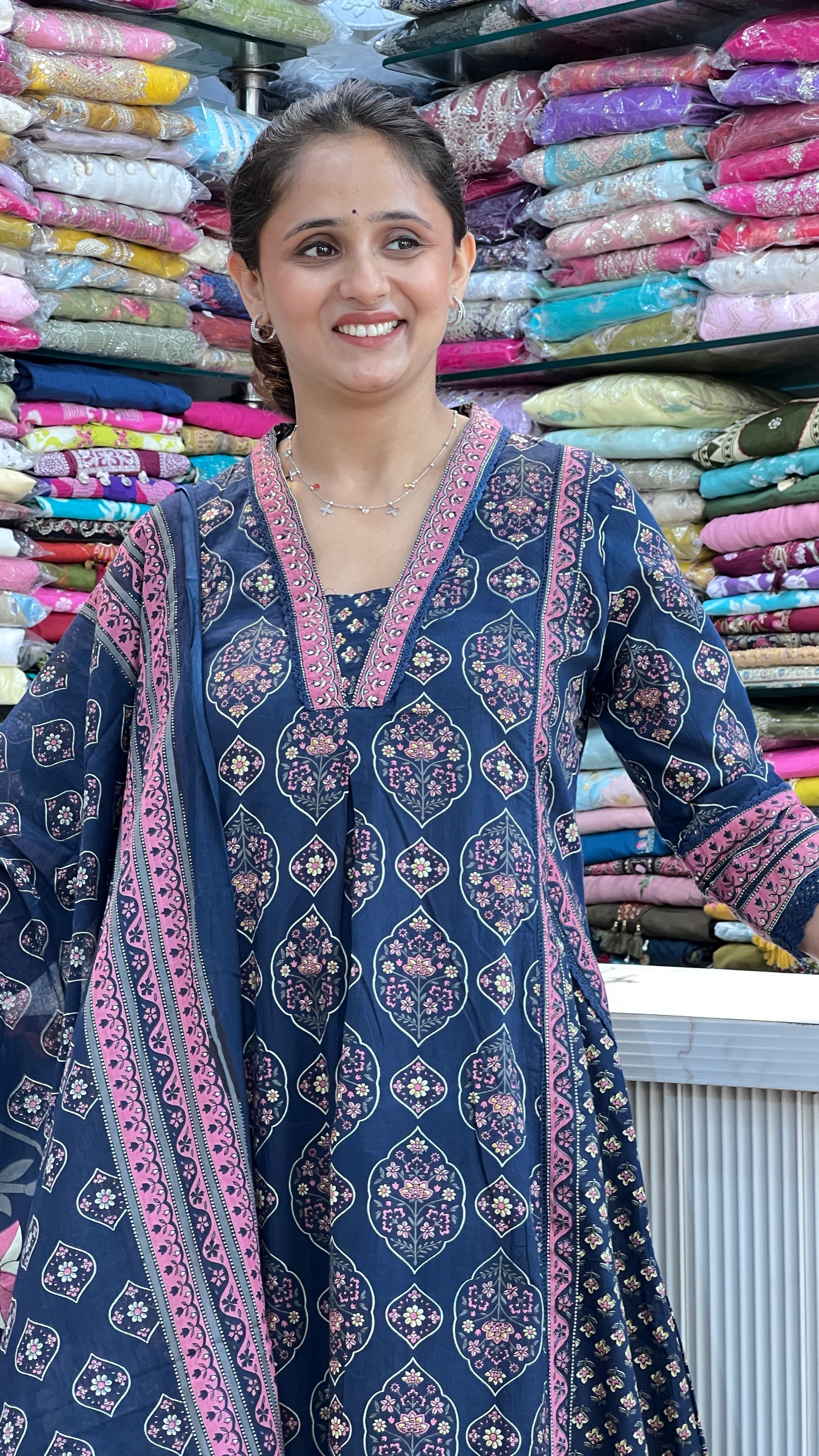 Premium A-line cotton suit ( gj 11167 )
