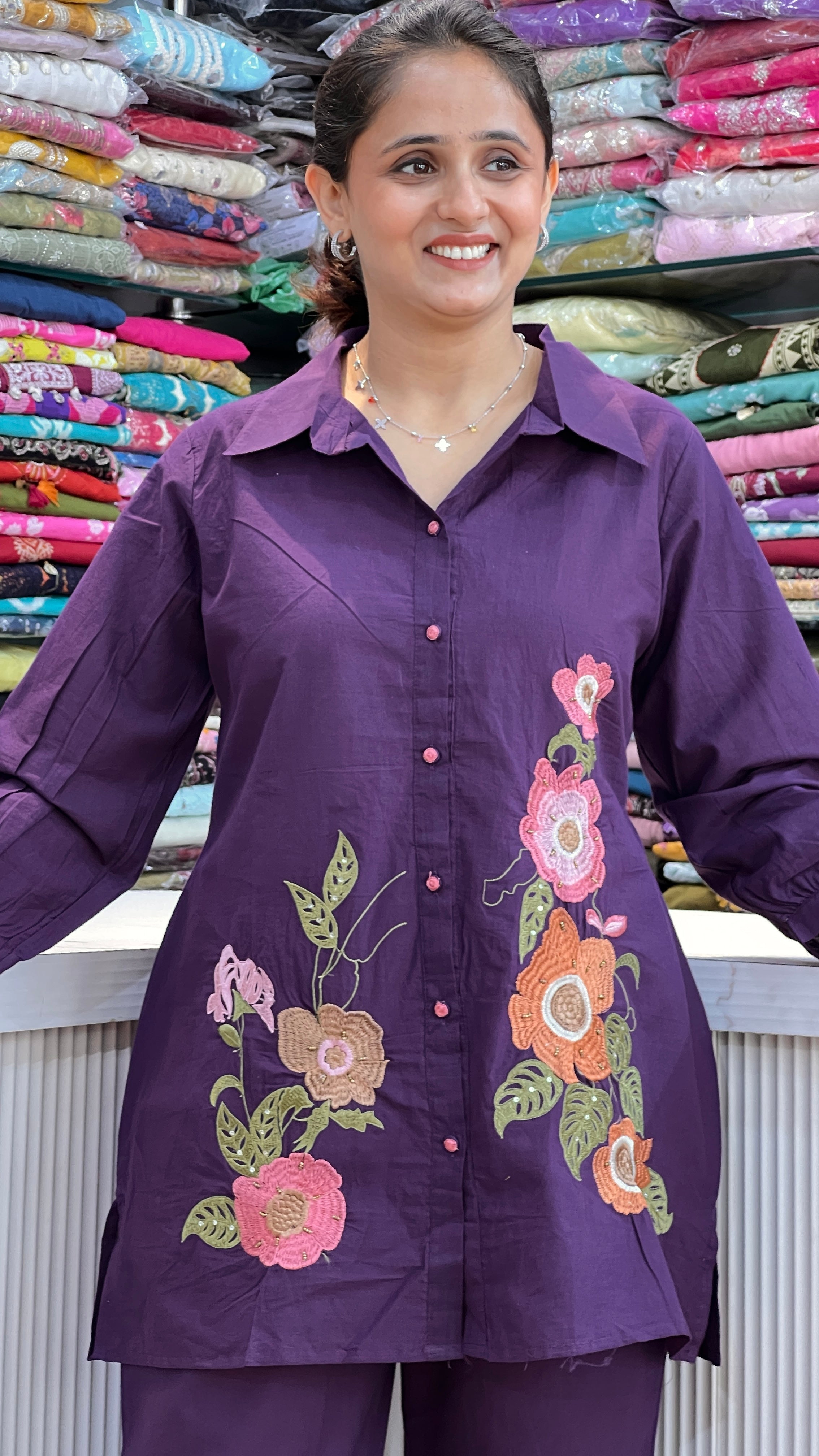 Designer cotton cord set ( gj 10567)