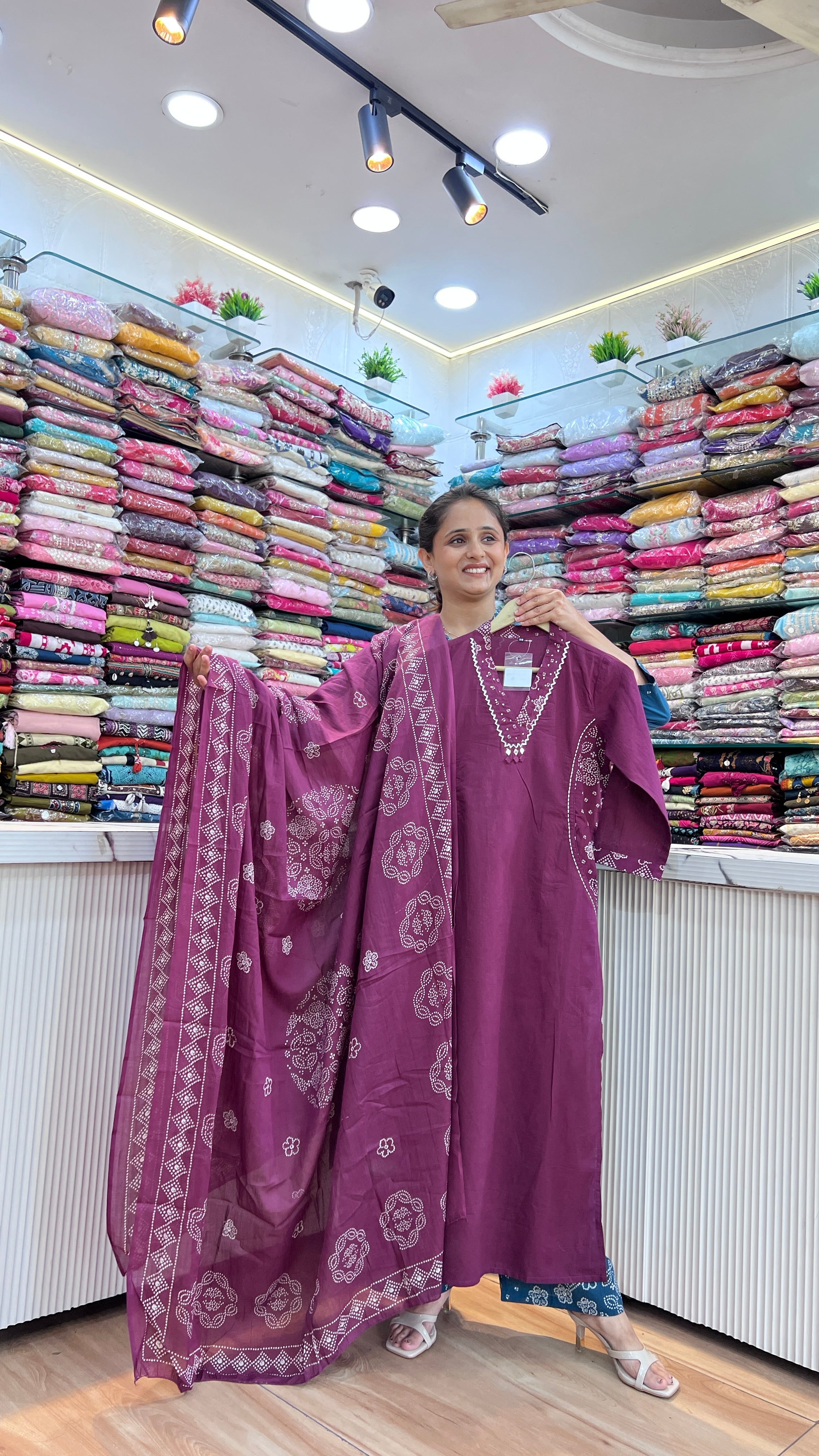 Jaipur printed cotton suit ( gj 10967 )