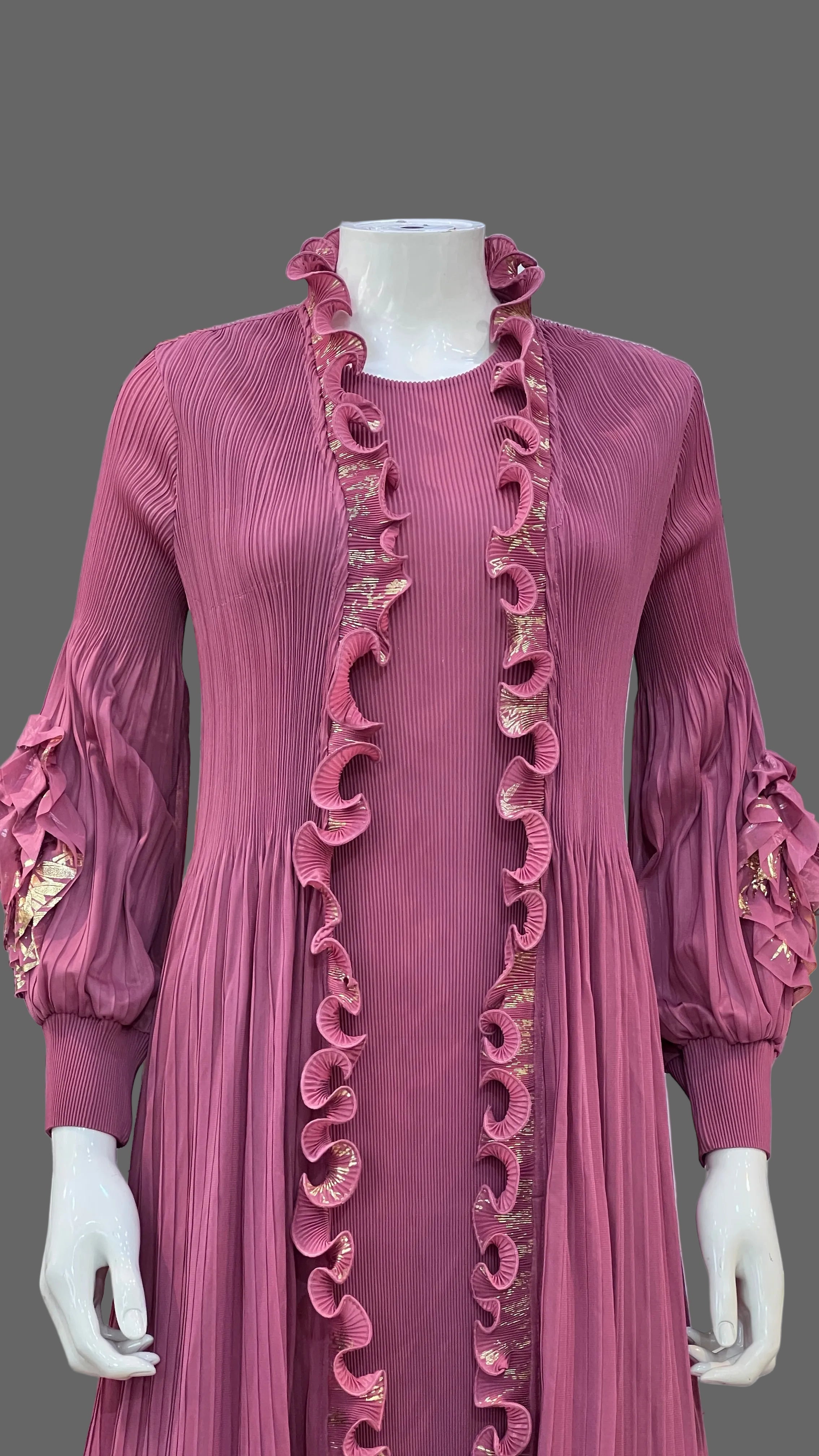 Imported High-Stretch Sleeveless Inner Dress & Long Shrug Set | Universal Fit S-3XL