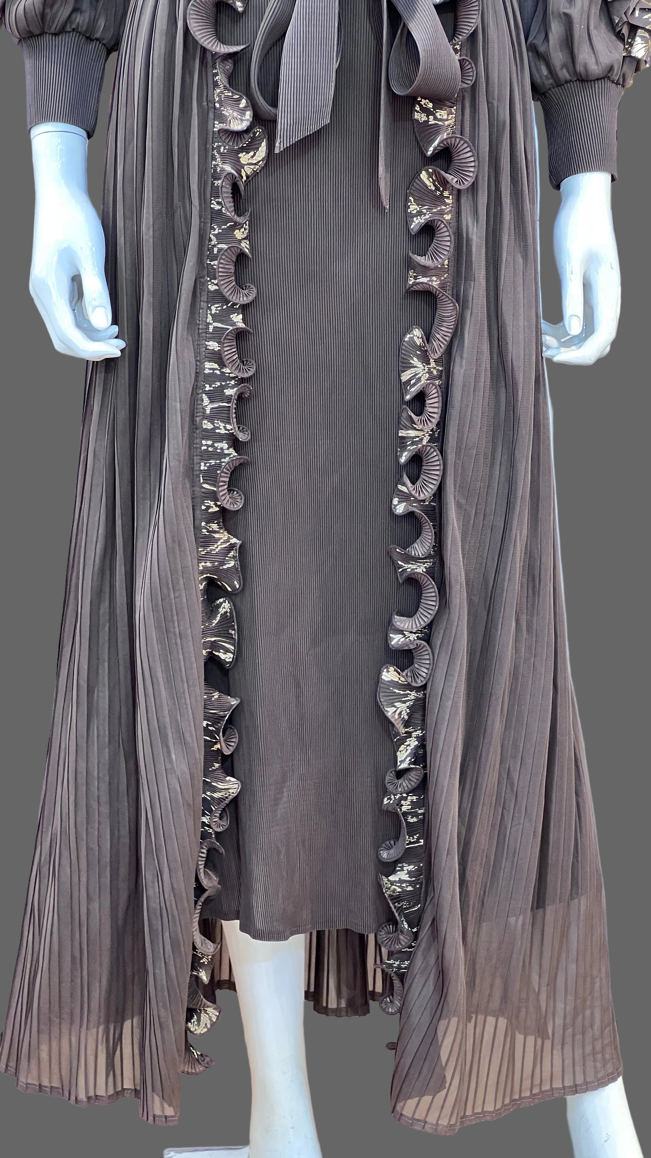 Imported High-Stretch Sleeveless Inner Dress & Long Shrug Set | Universal Fit S-3XL