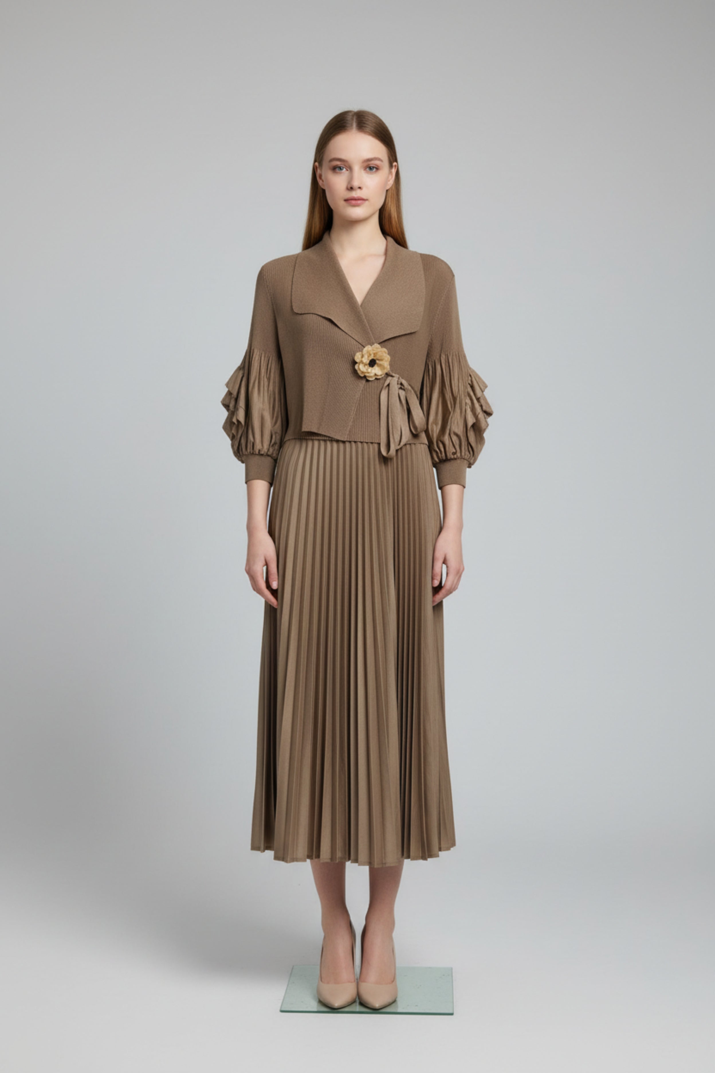 Women's Imported One-Piece Textured Dress | Universal Fit Small to 3XL