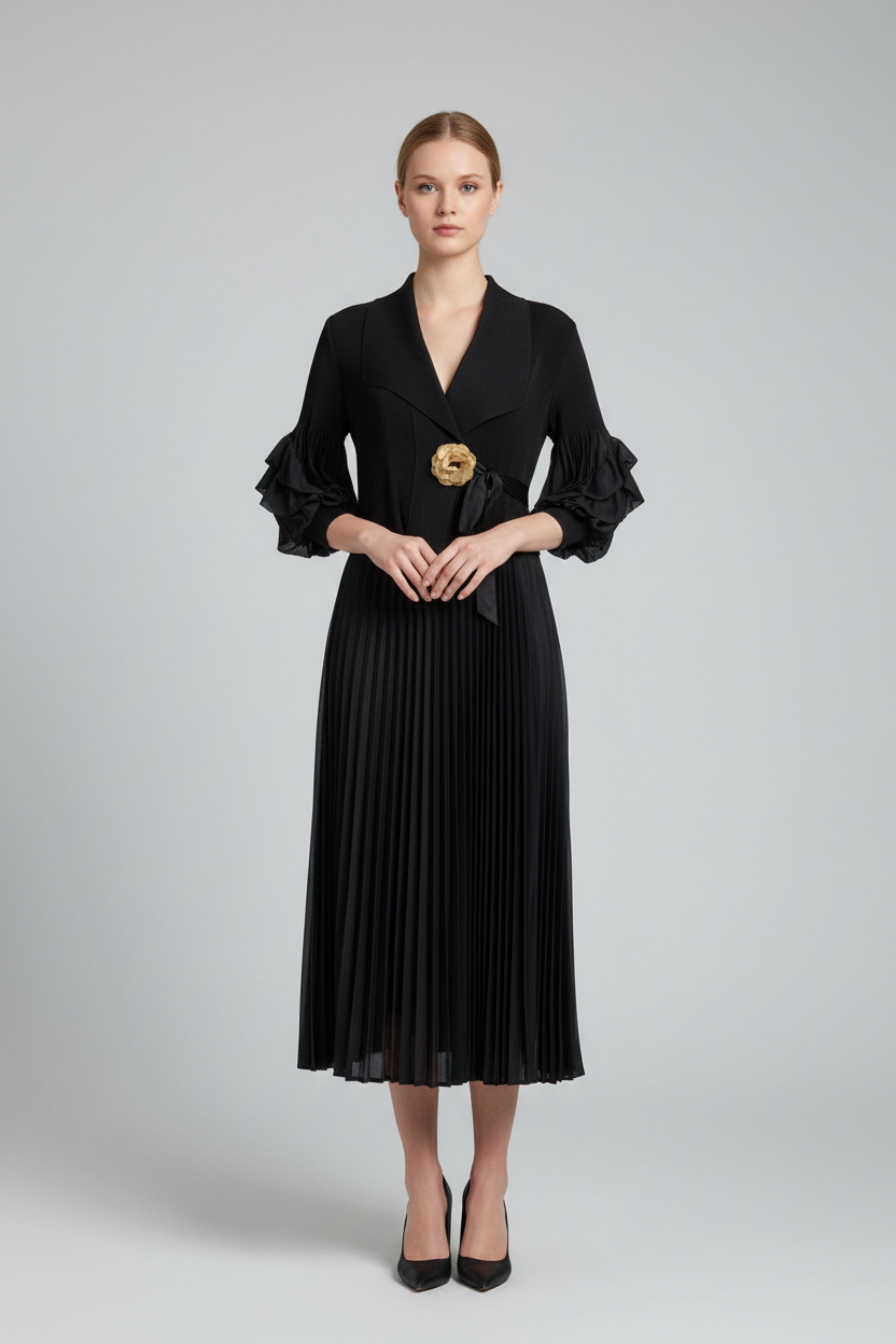 Women's Imported One-Piece Textured Dress | Universal Fit Small to 3XL