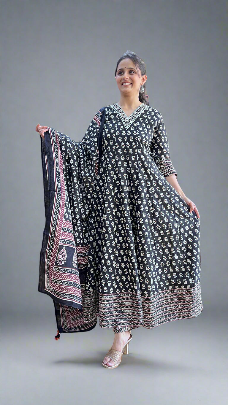 jasmine anarkali suit