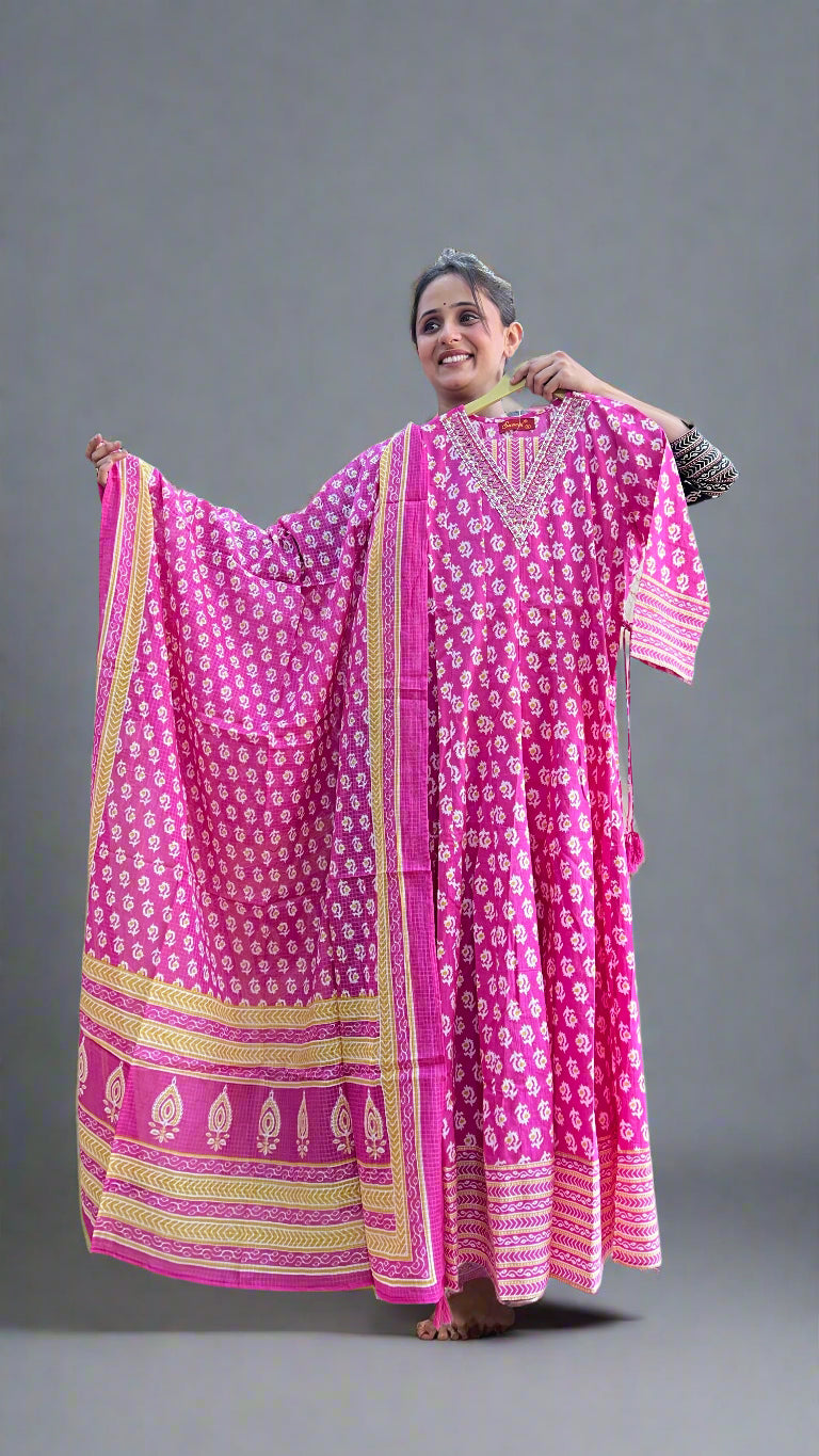 jasmine anarkali suit