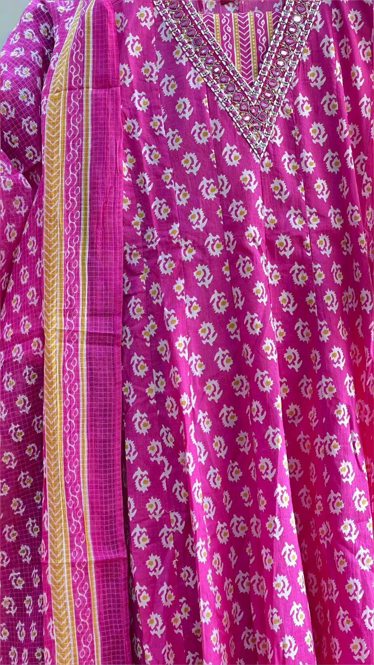 jasmine anarkali suit