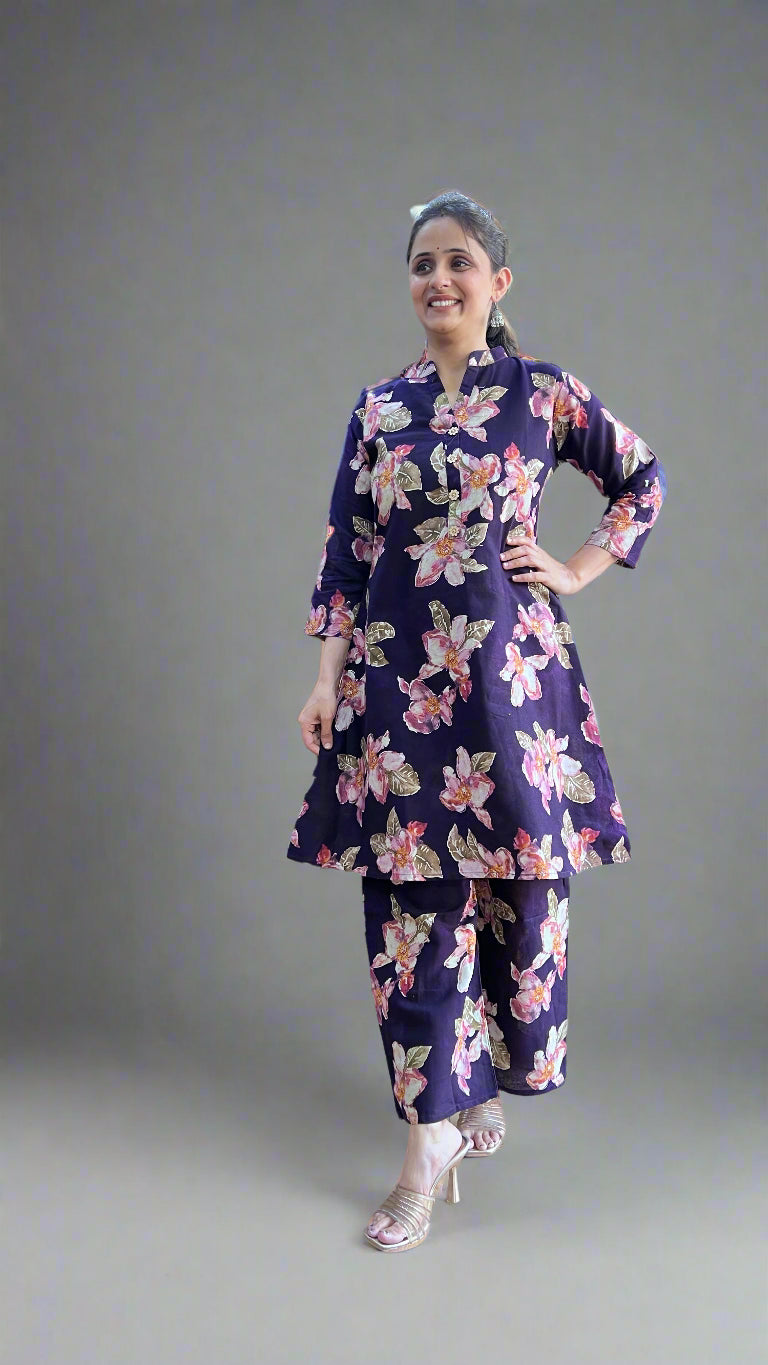 printed south cotton cord