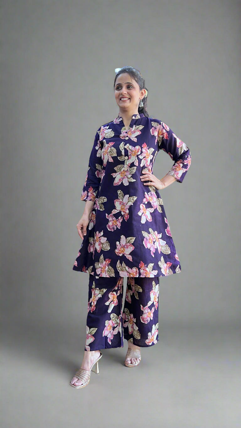 printed south cotton cord