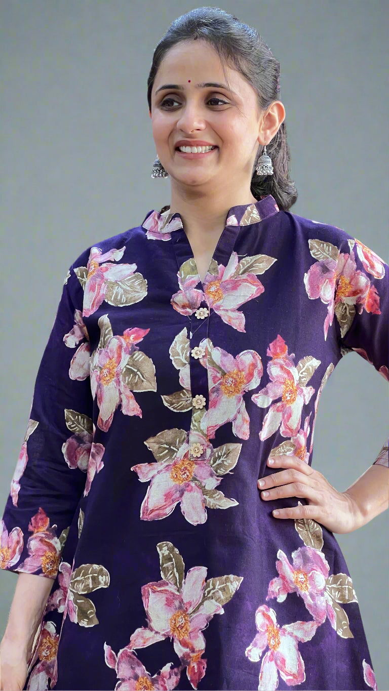 printed south cotton cord