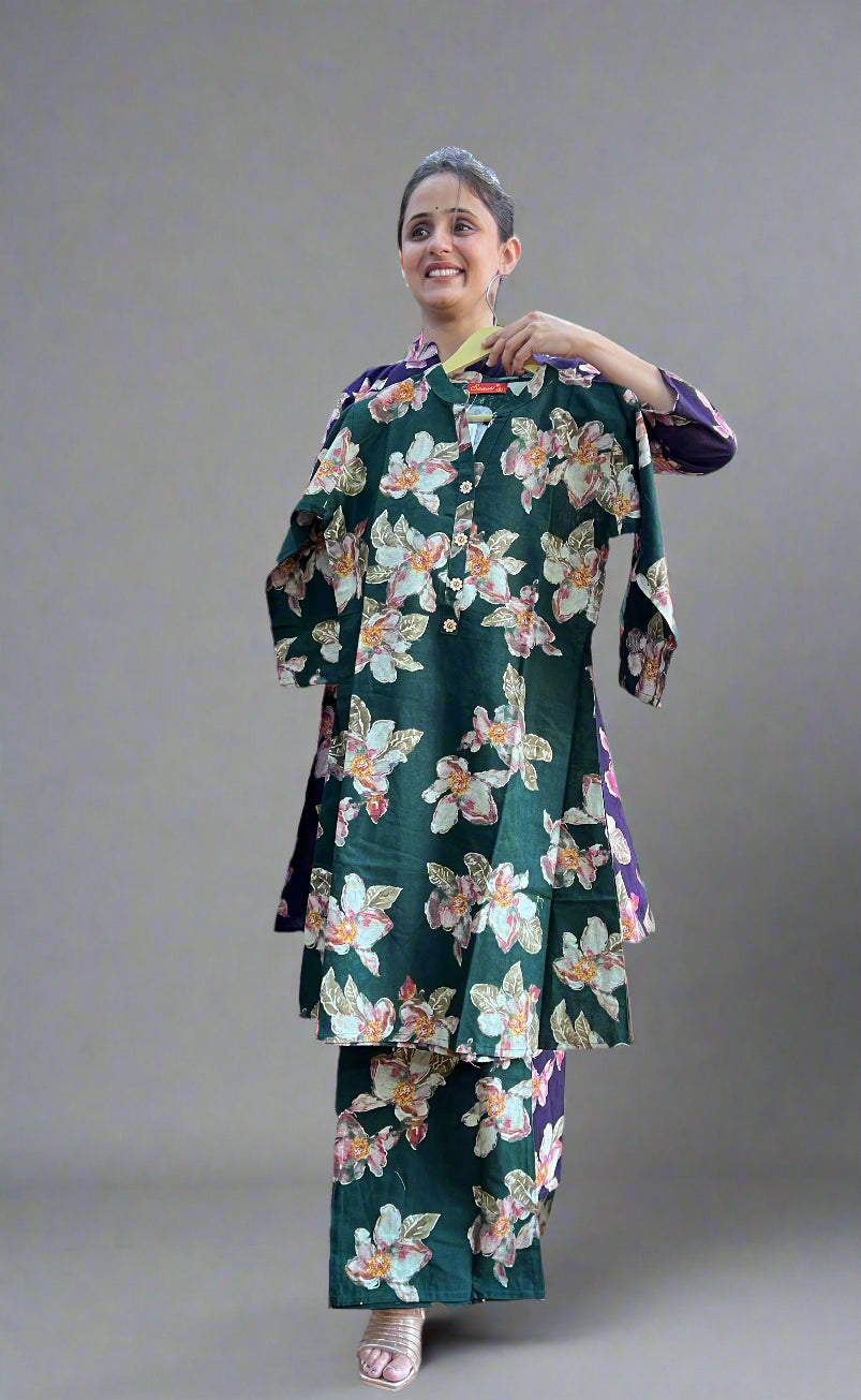 printed south cotton cord