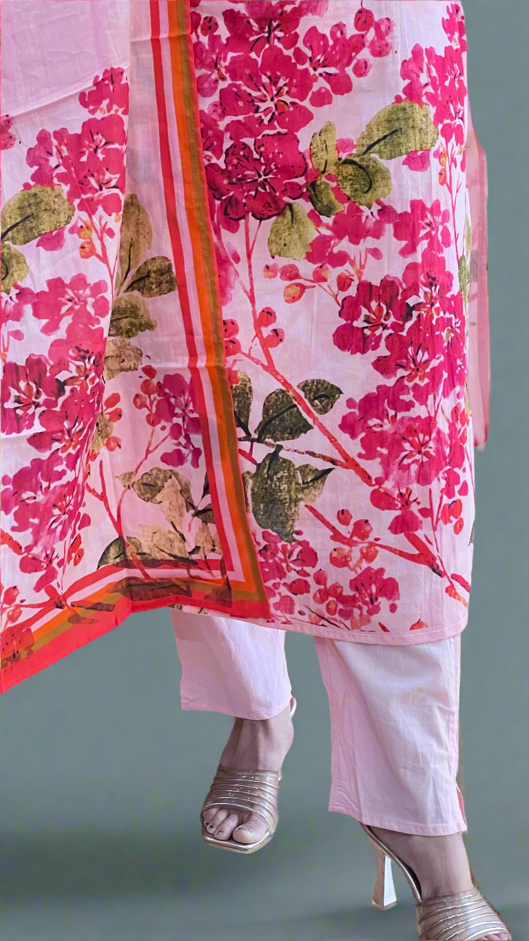 avni cambric cotton suit