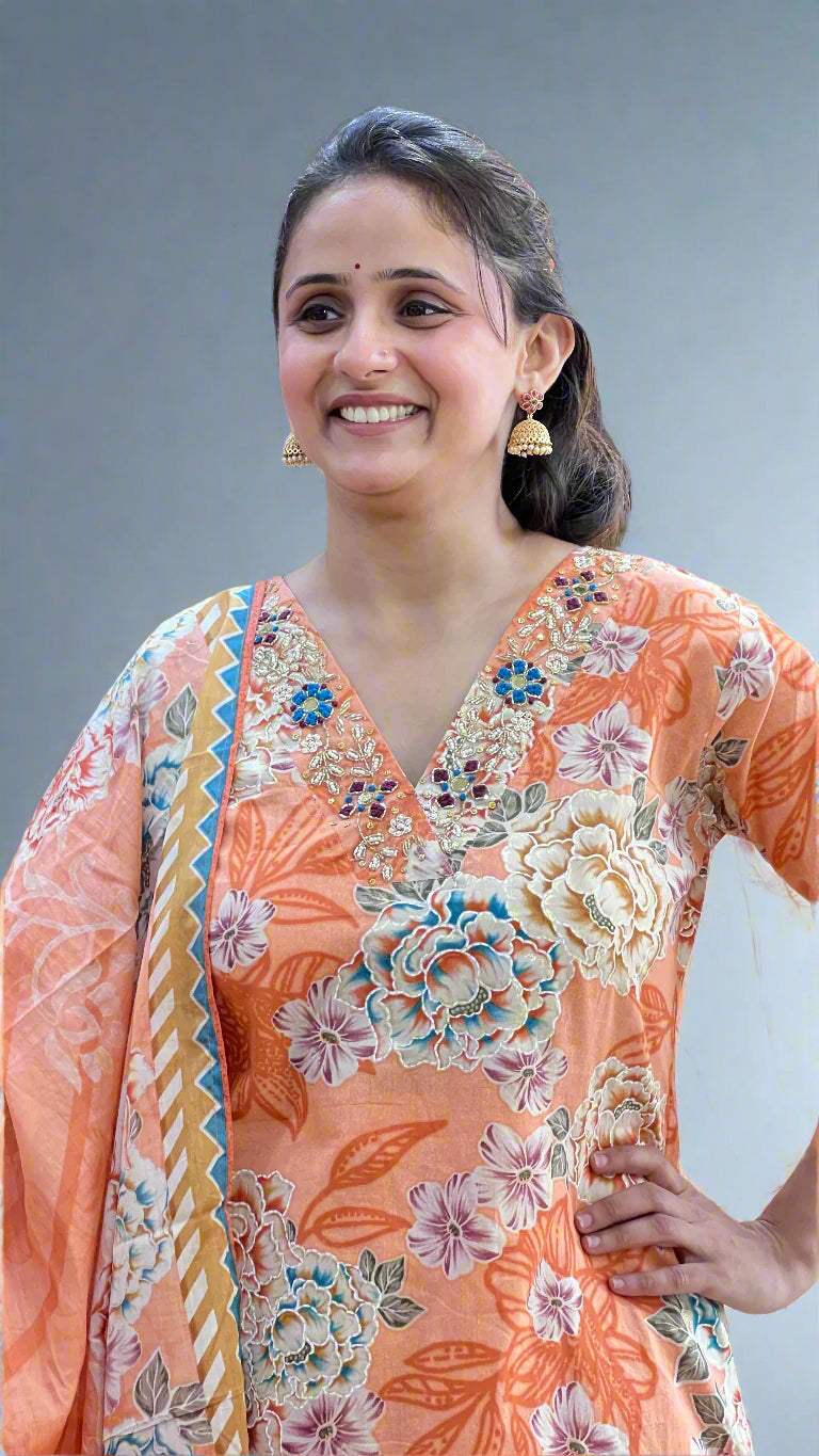 abha pure cotton suit