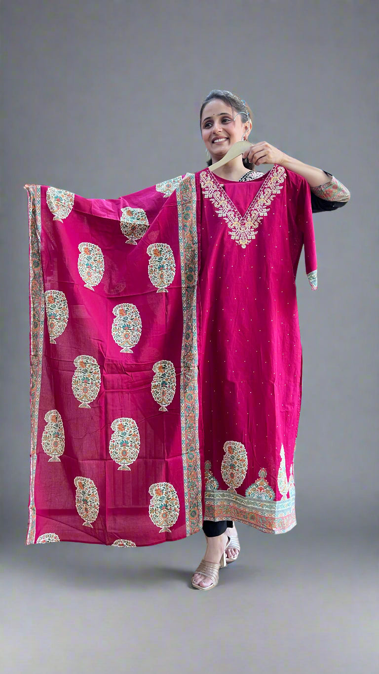 asmhe v neck embroidered suit