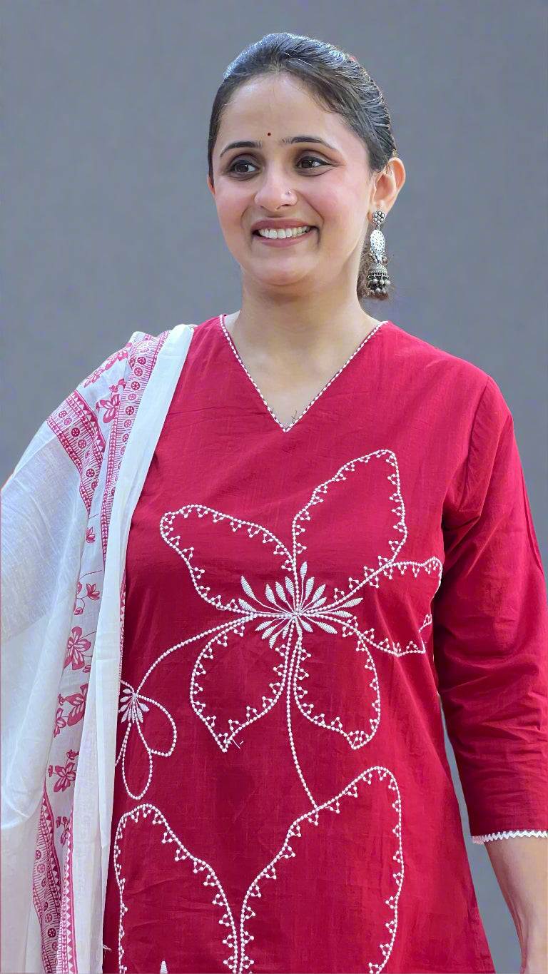 awanvi thread work suit