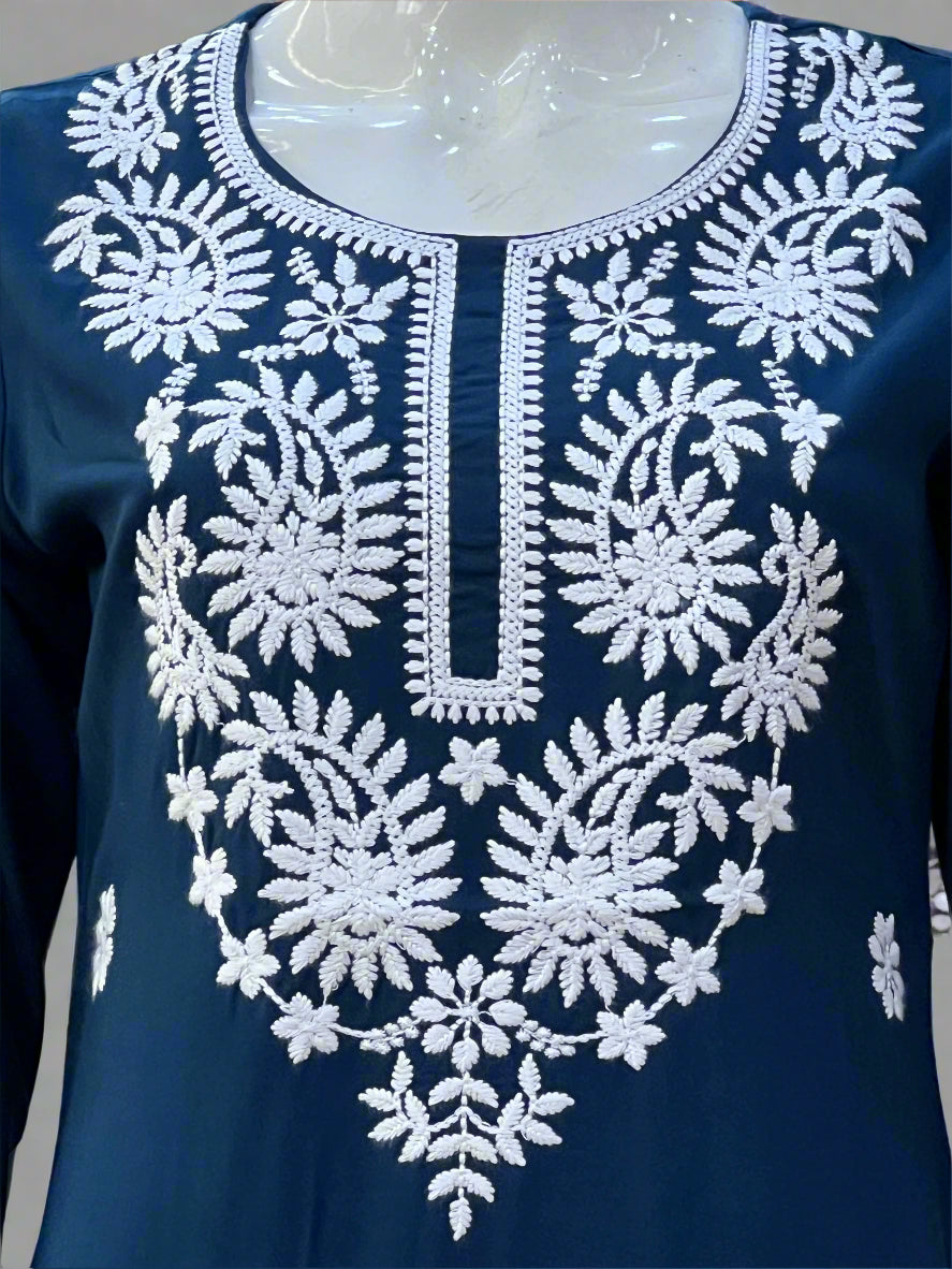 lakhnavi short kurti