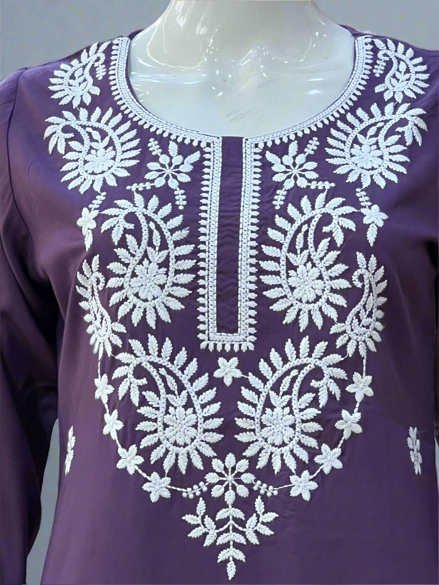 lakhnavi short kurti