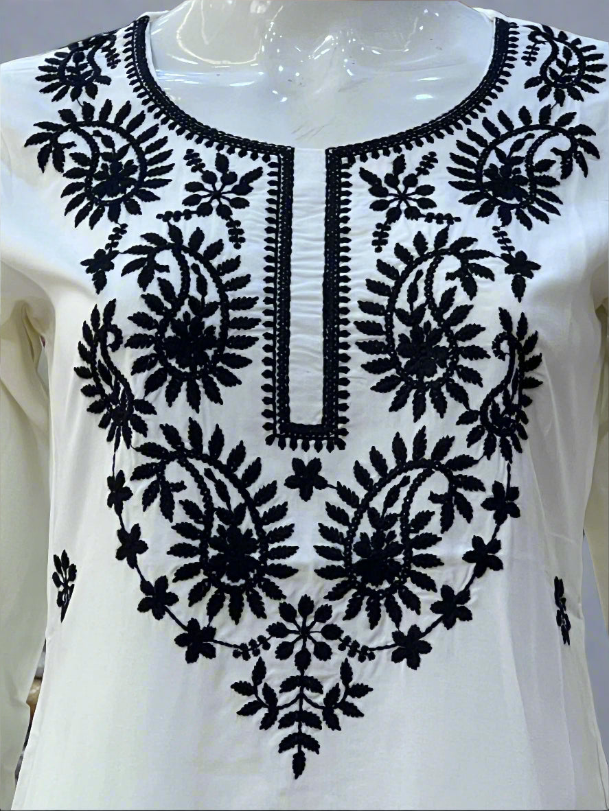 lakhnavi short kurti