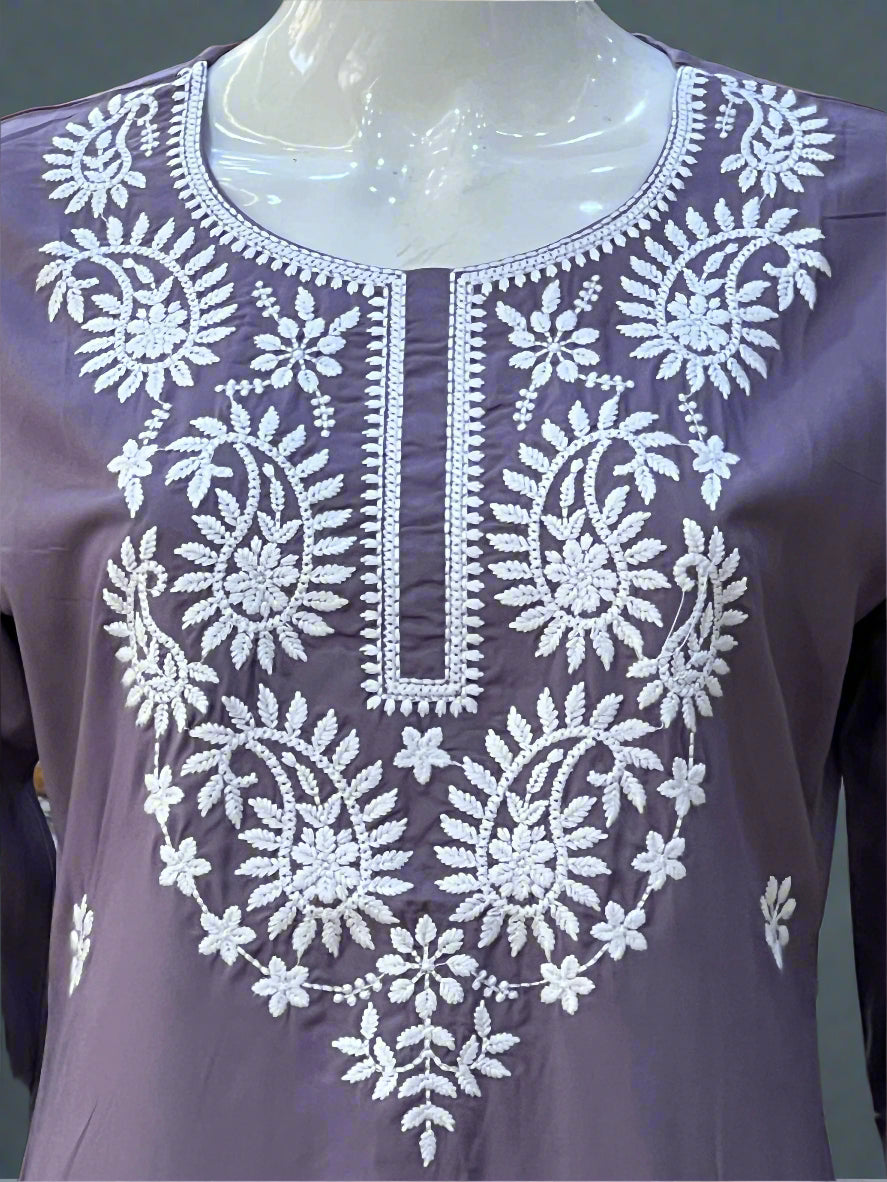 lakhnavi short kurti