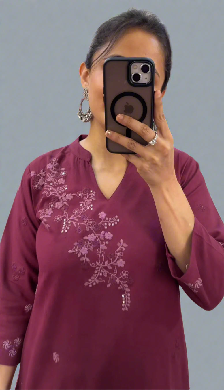 anchu embroidered cord