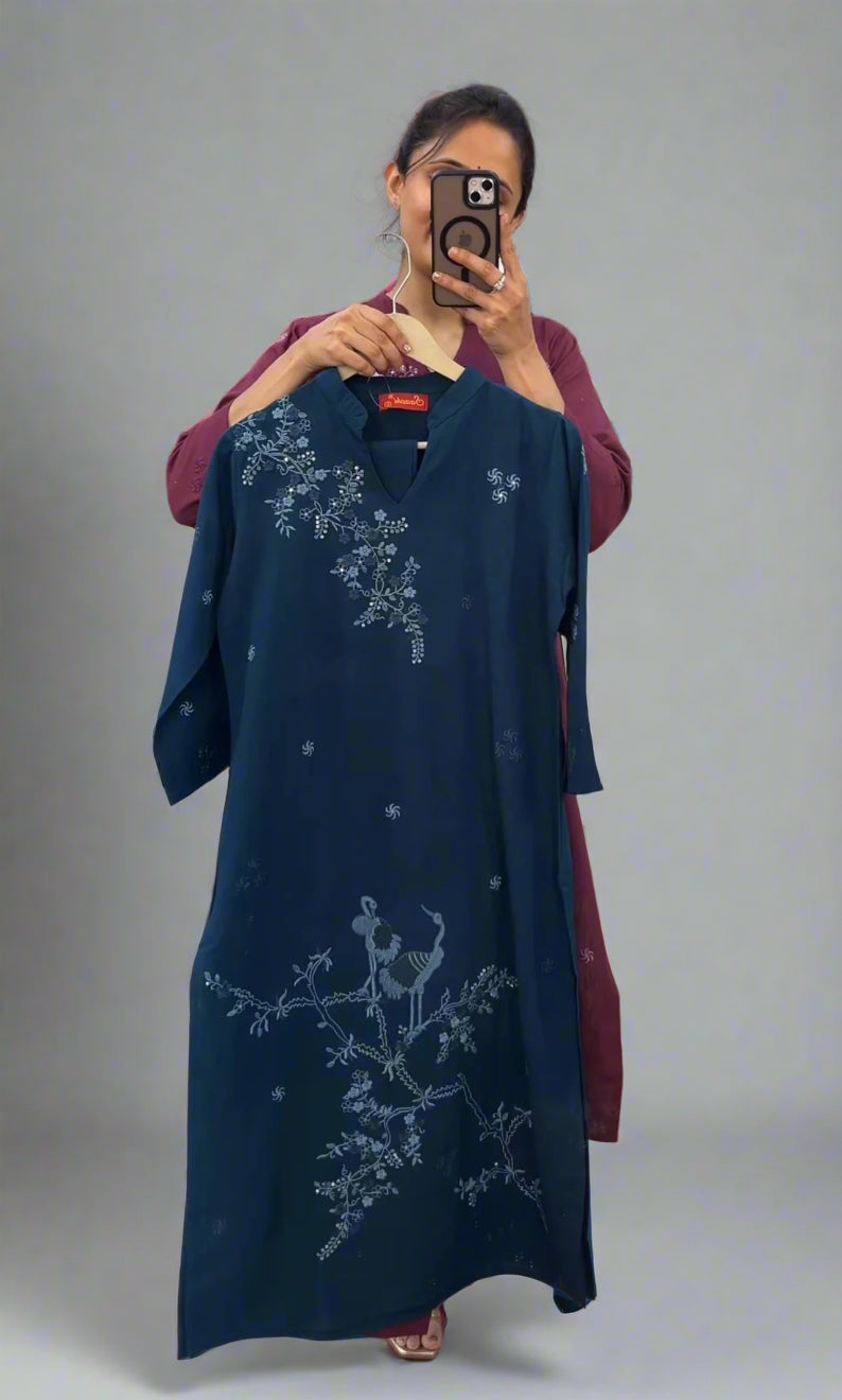 anchu embroidered cord