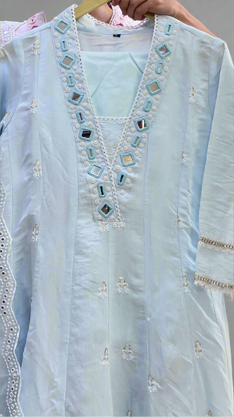 advi anarkali modal suit