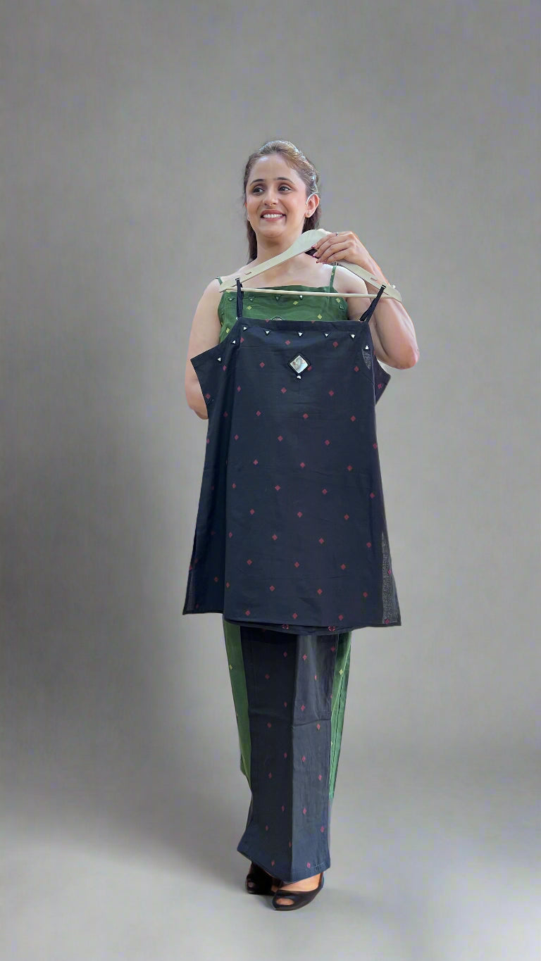 alhe without sleeves cord set