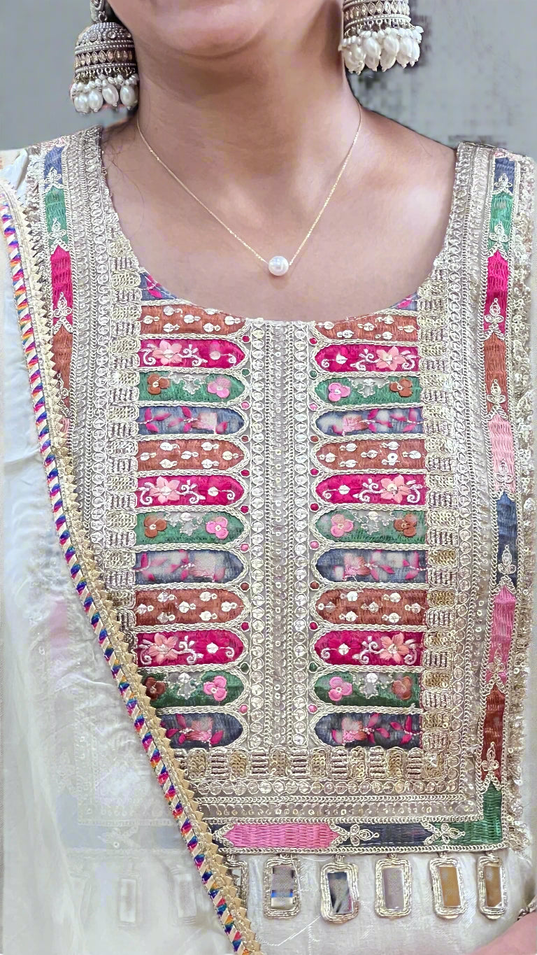 Asnaya pure jacquard tissue suit