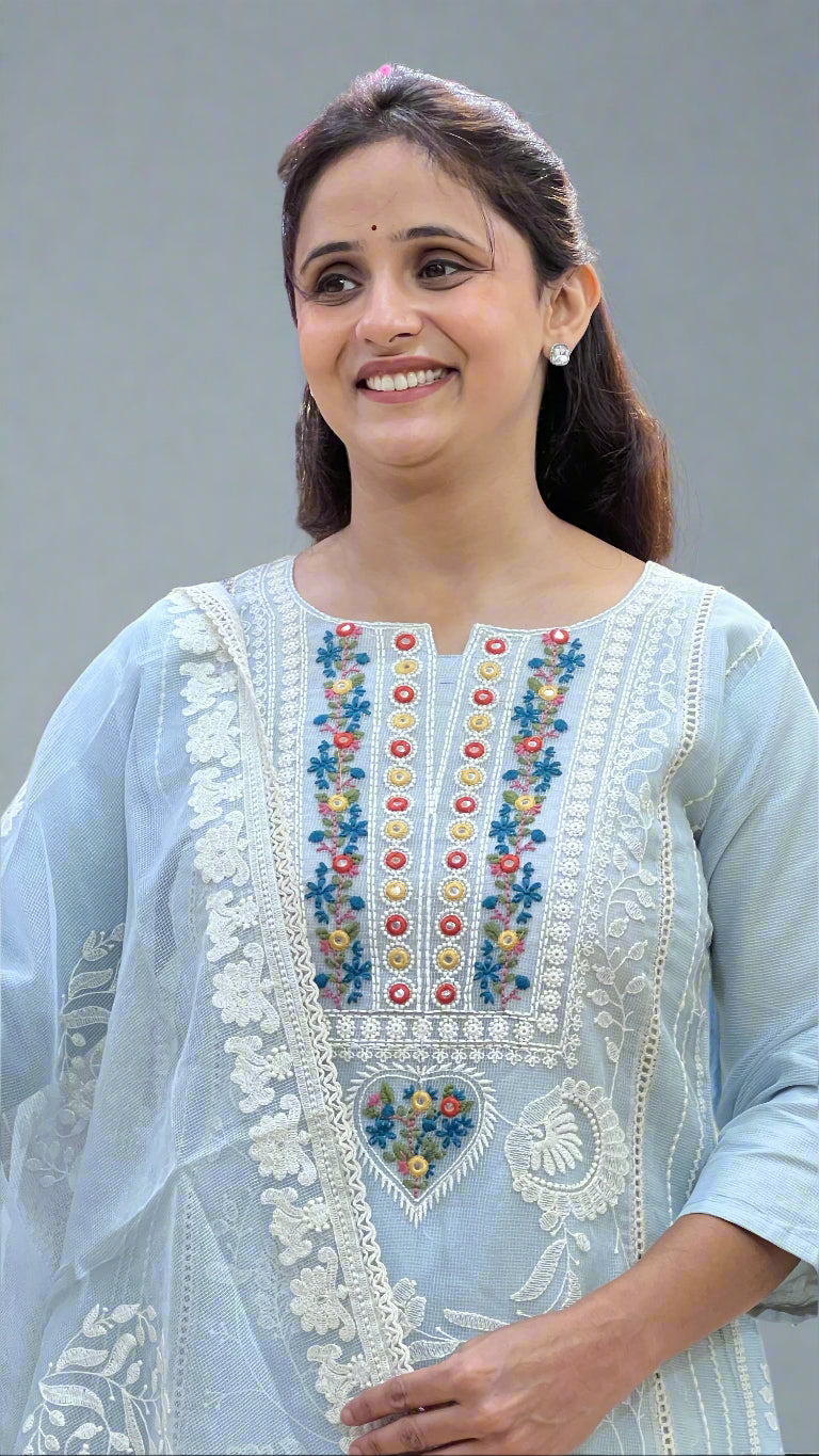 Pakistani kota doriya suit