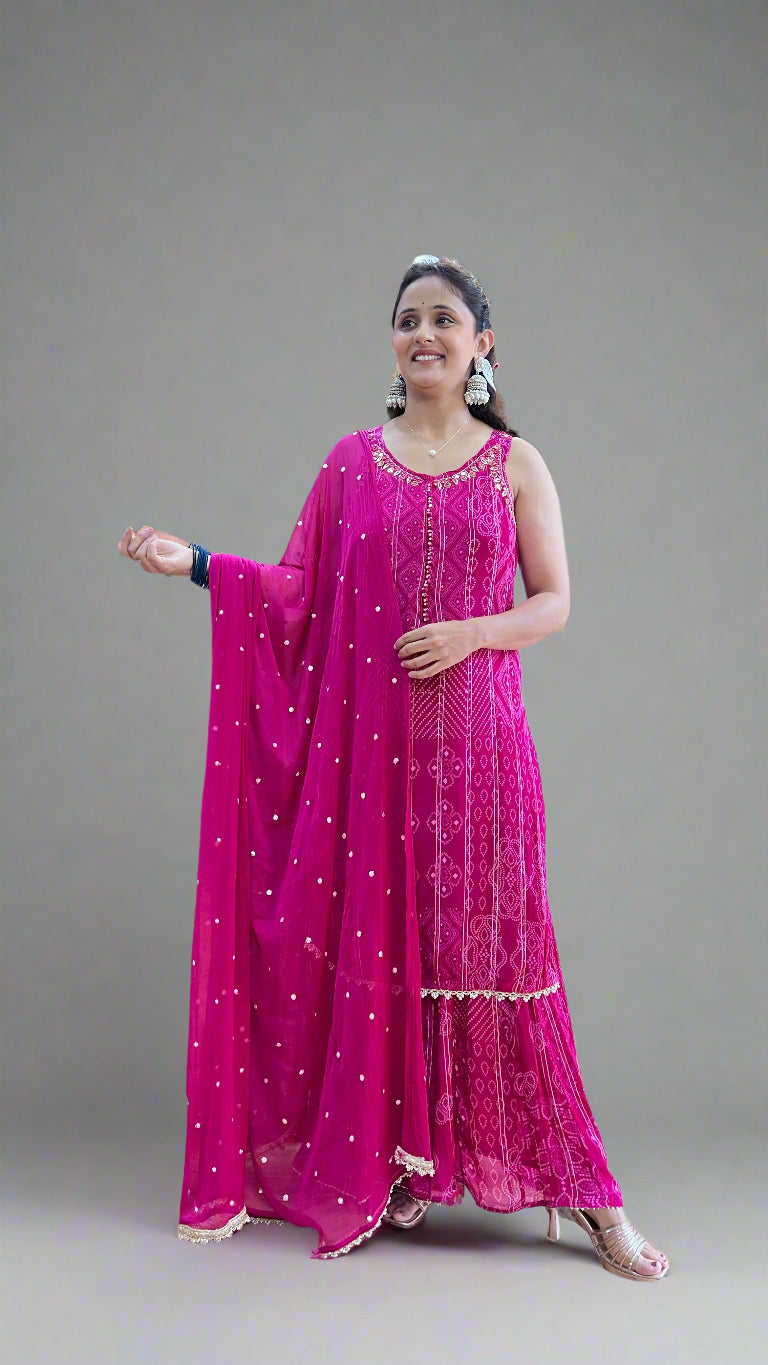 Anha garara suit ( without sleeves )