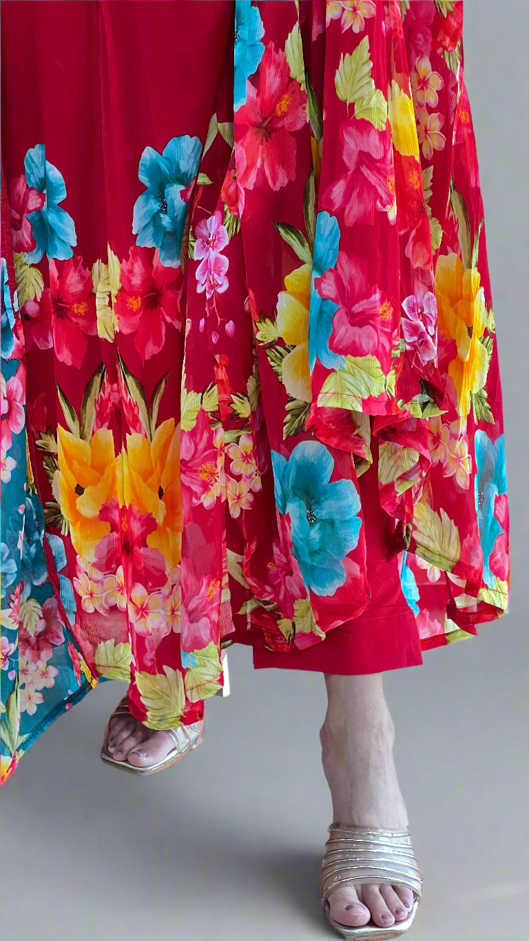 Aeya viscose anarkali suit