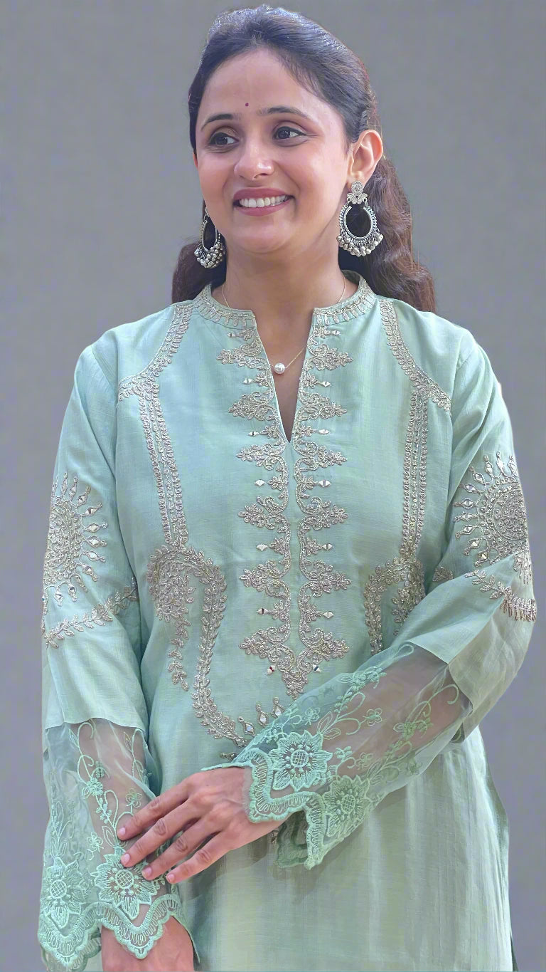 Pakistani linen cord set