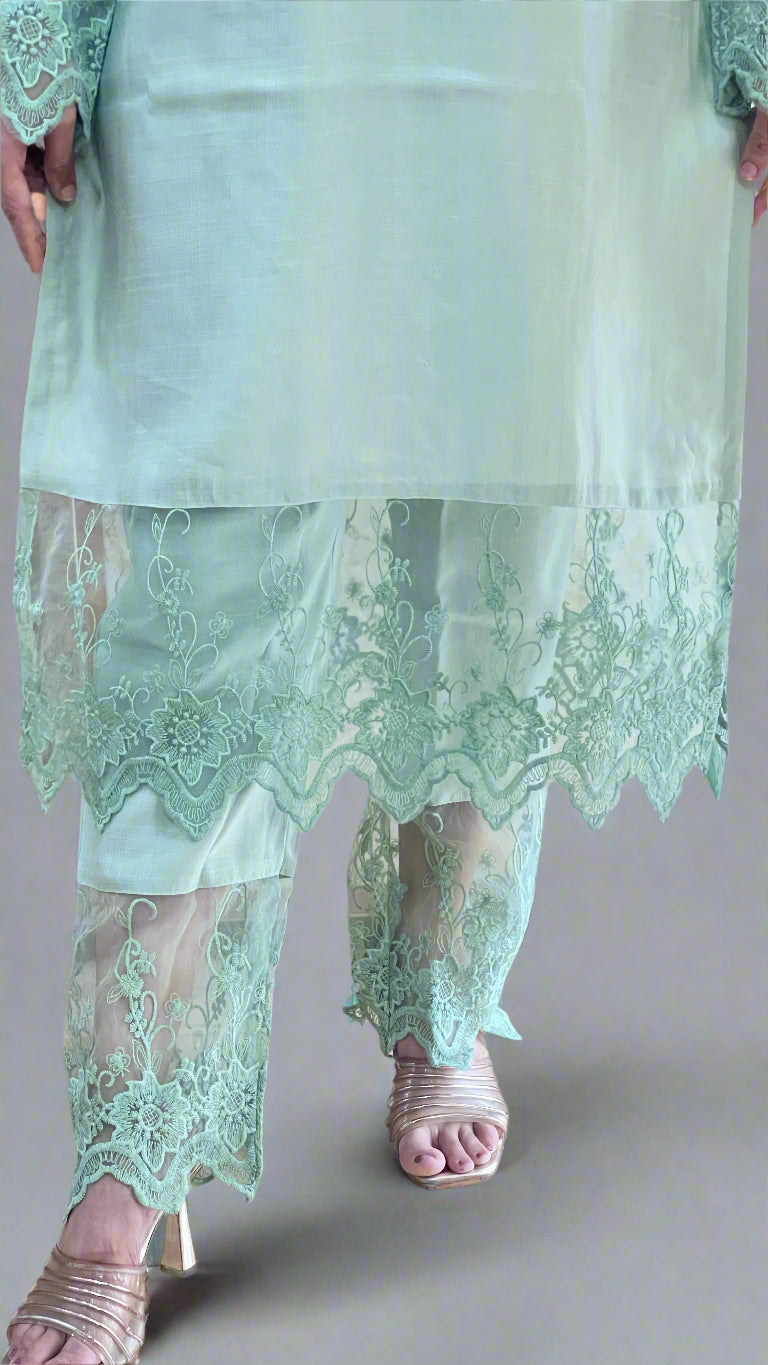 Pakistani linen cord set