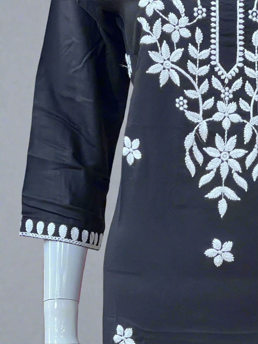 lakhnavi short kurta