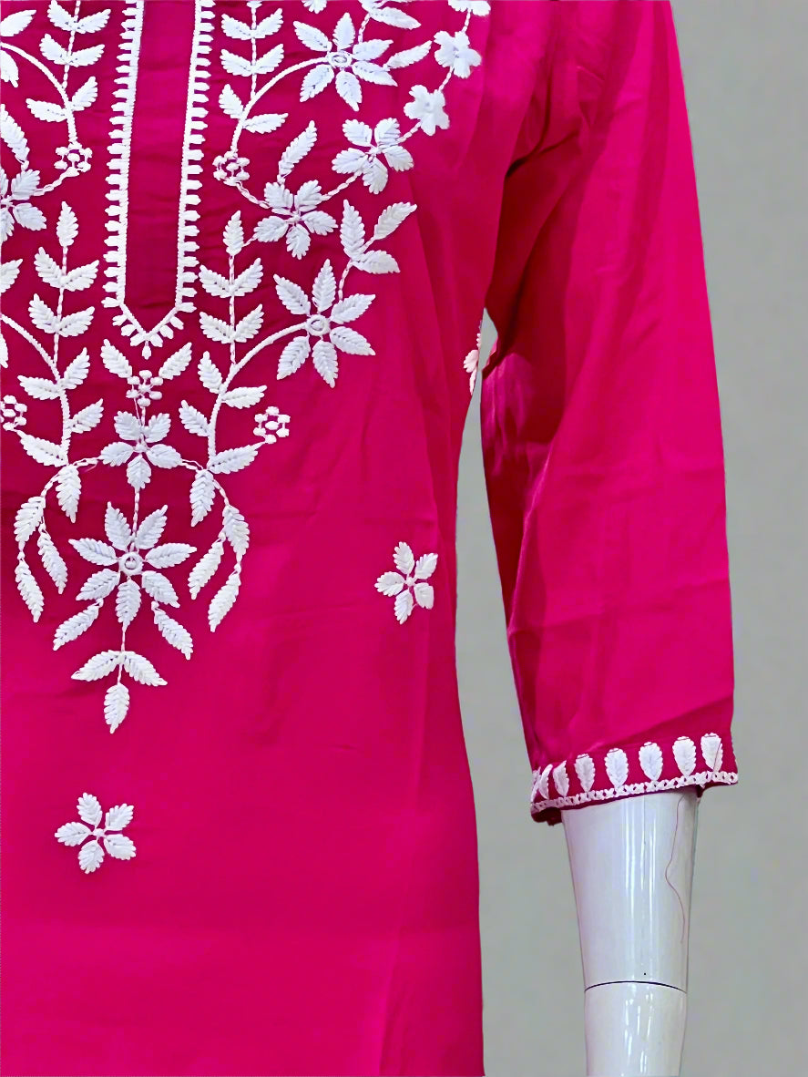 lakhnavi short kurta