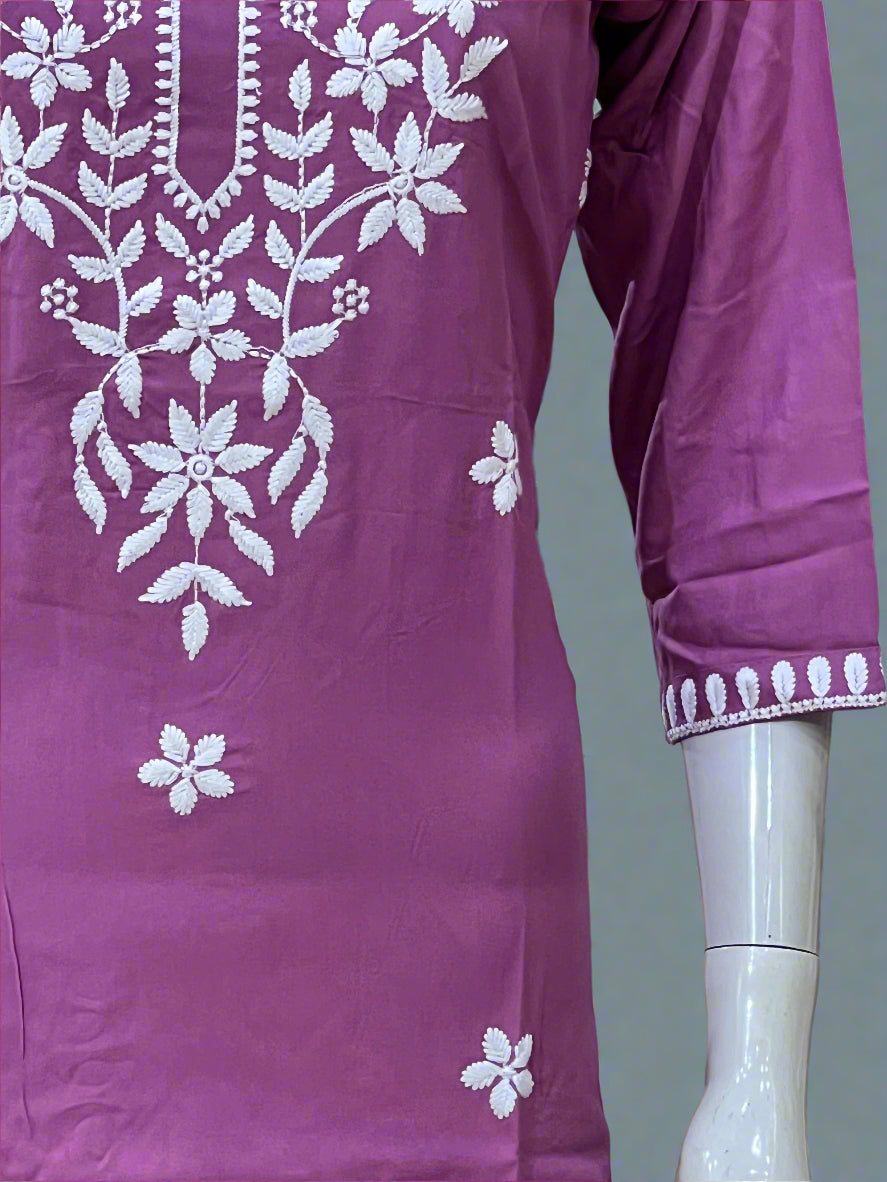 lakhnavi short kurta