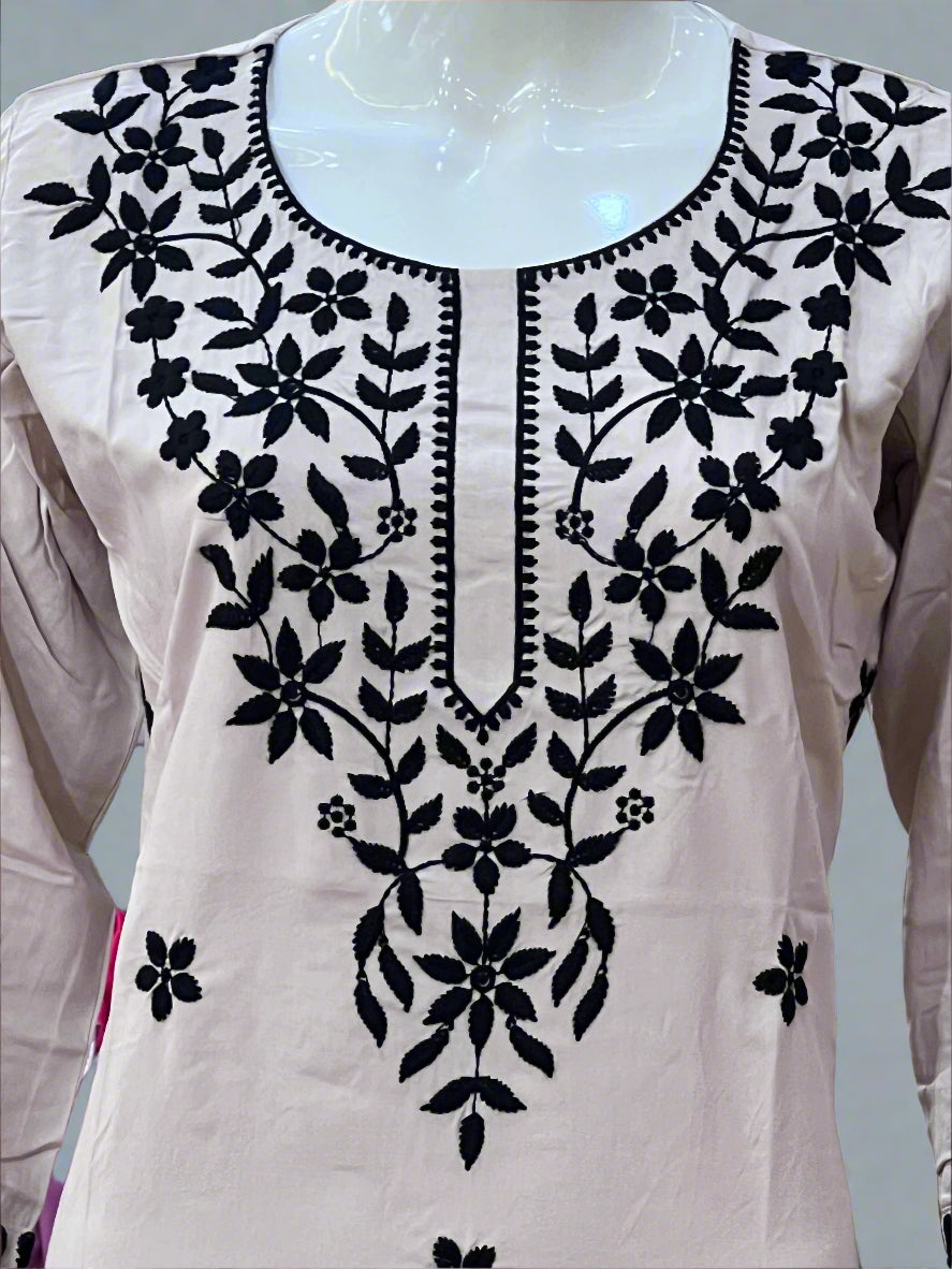 lakhnavi short kurta