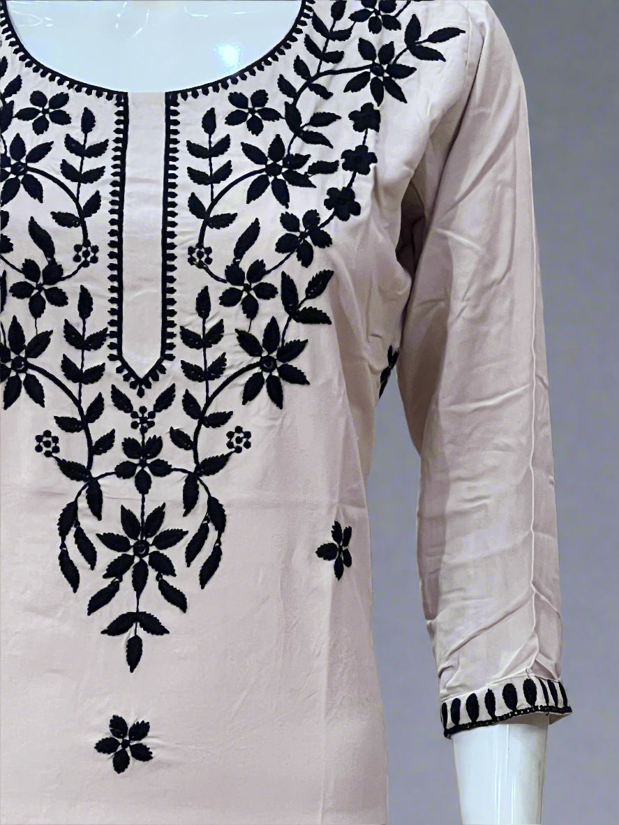 lakhnavi short kurta