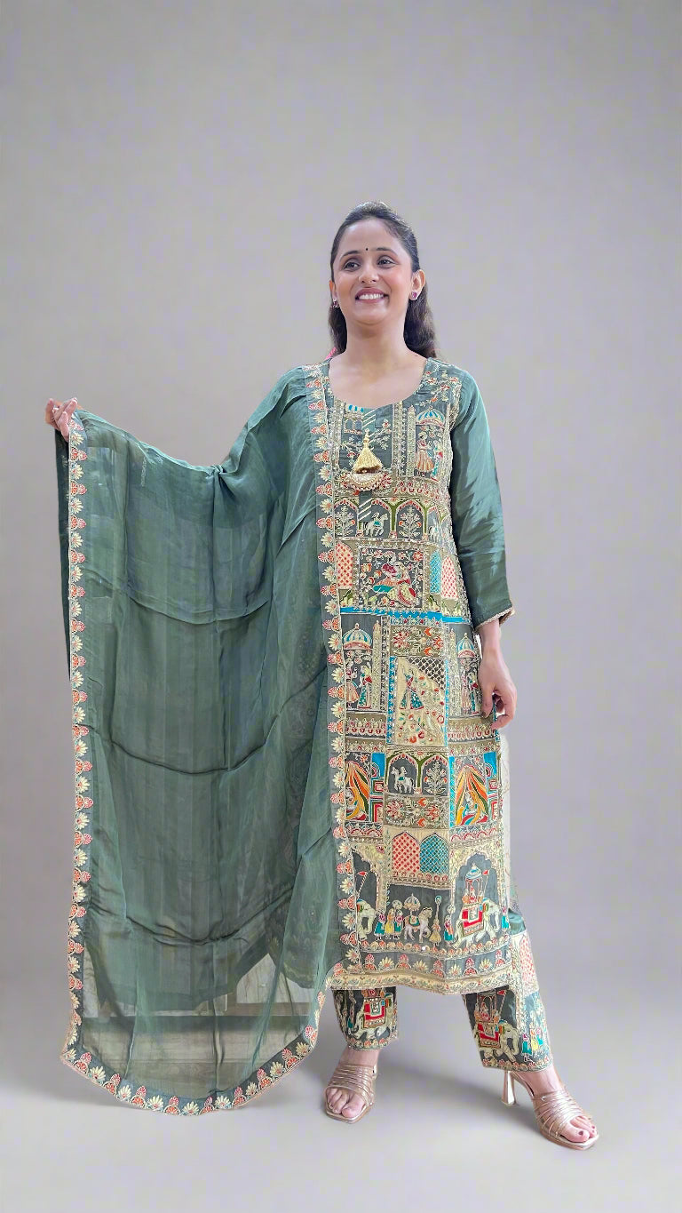 Ananya pure crape suit