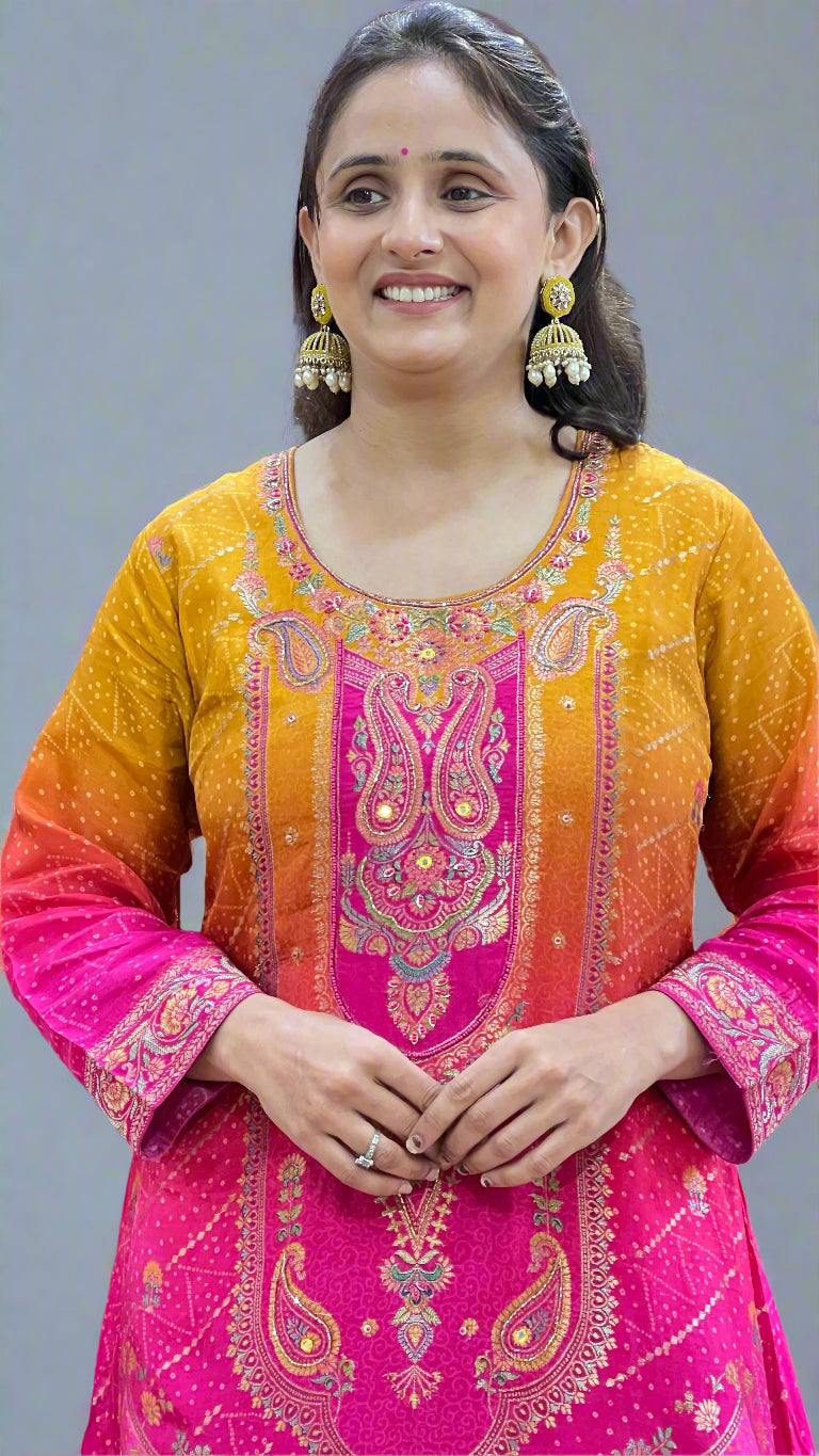 Banarsi cord set (farshi salwar)