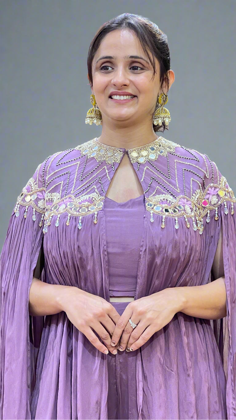 Indo western 3 piece set