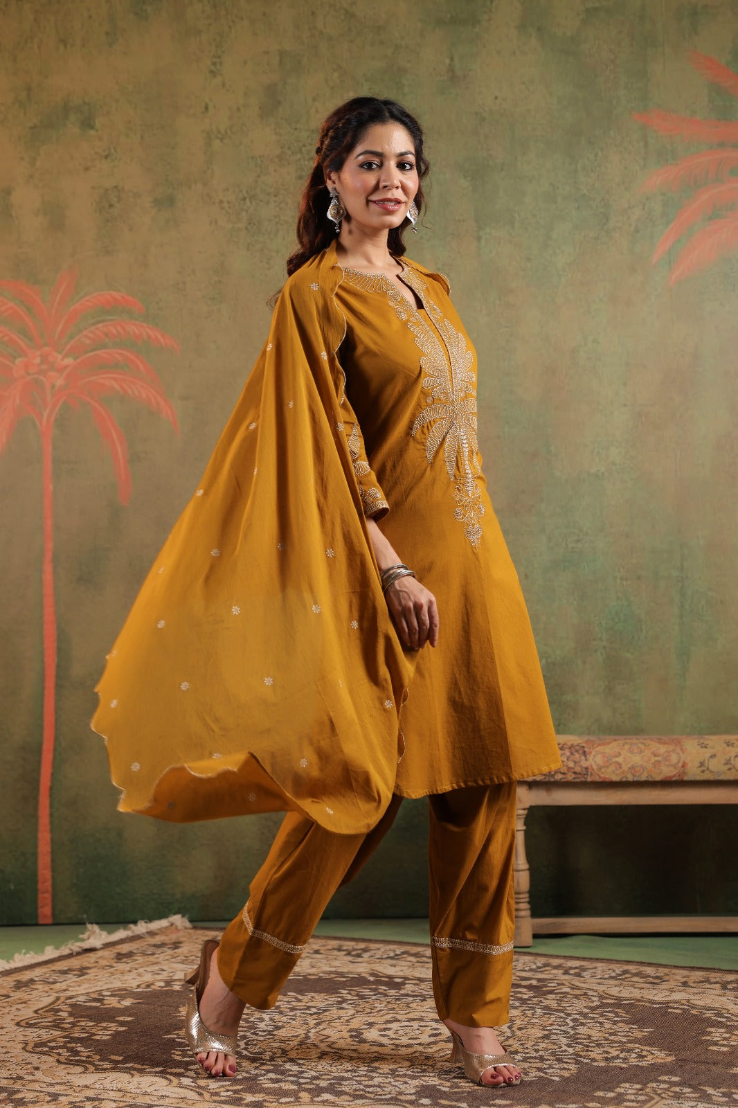 Cotton farshi salwar suit